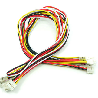 Grove - Universal 4 Pin Buckled 30cm Cable (5 PCs 一套) 有扣連接電纜線