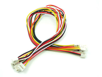 Grove - Universal 4 Pin Buckled 30cm Cable (5 PCs 一套) 有扣連接電纜線